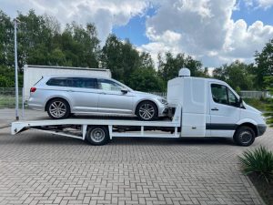 Mercedes-Benz Sprinter II flatbed 416, auxiliary heating, new Motor!!