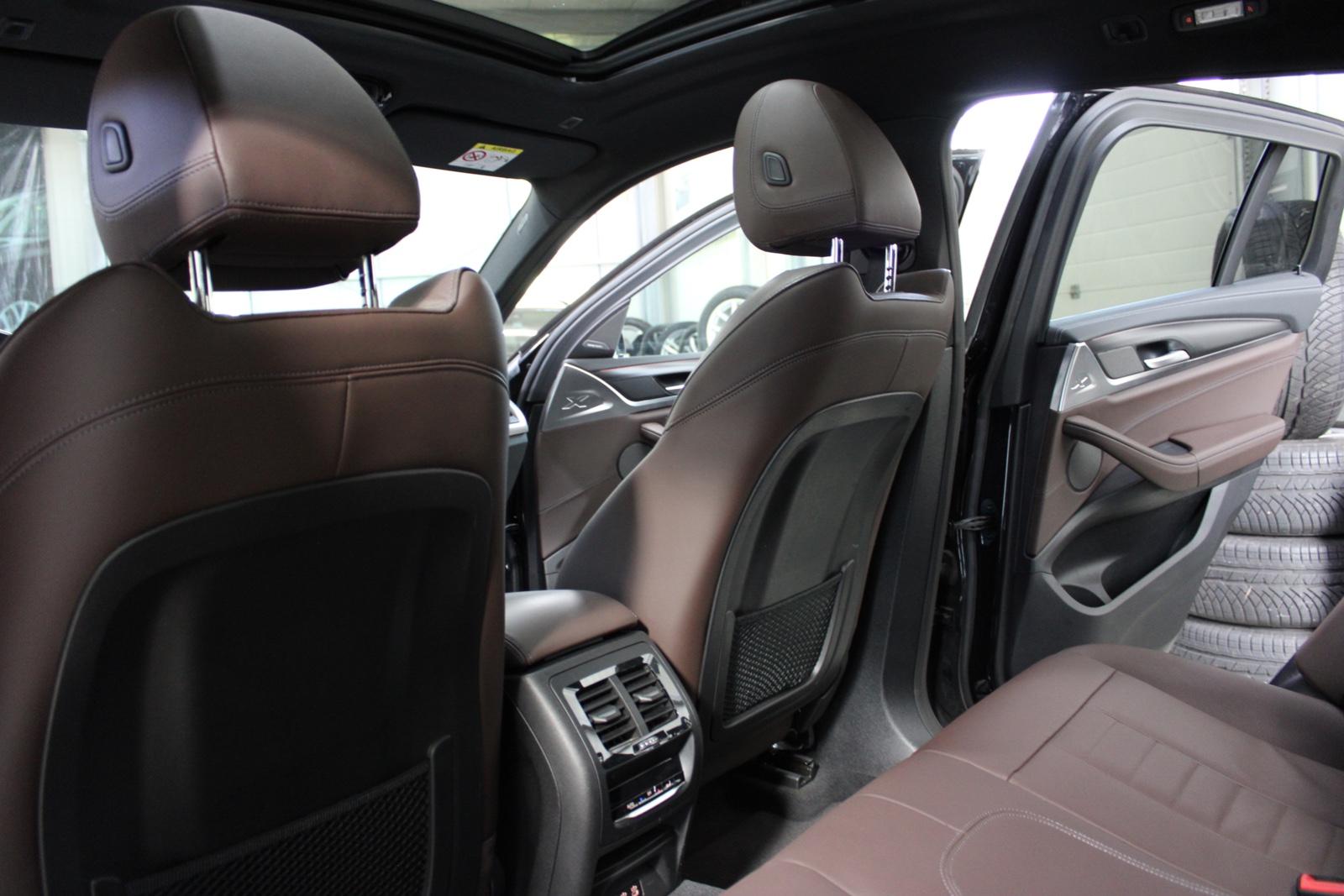 BMW X4 M40d G02 Leder Vernasca/Mokka Dekorsteppung full