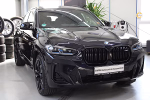 BMW X4 M40d G02 Leder Vernasca/Mokka Dekorsteppung