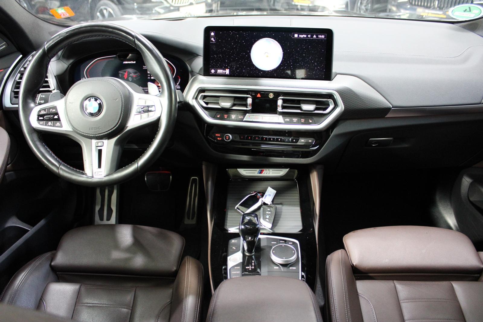 BMW X4 M40d G02 Leder Vernasca/Mokka Dekorsteppung full