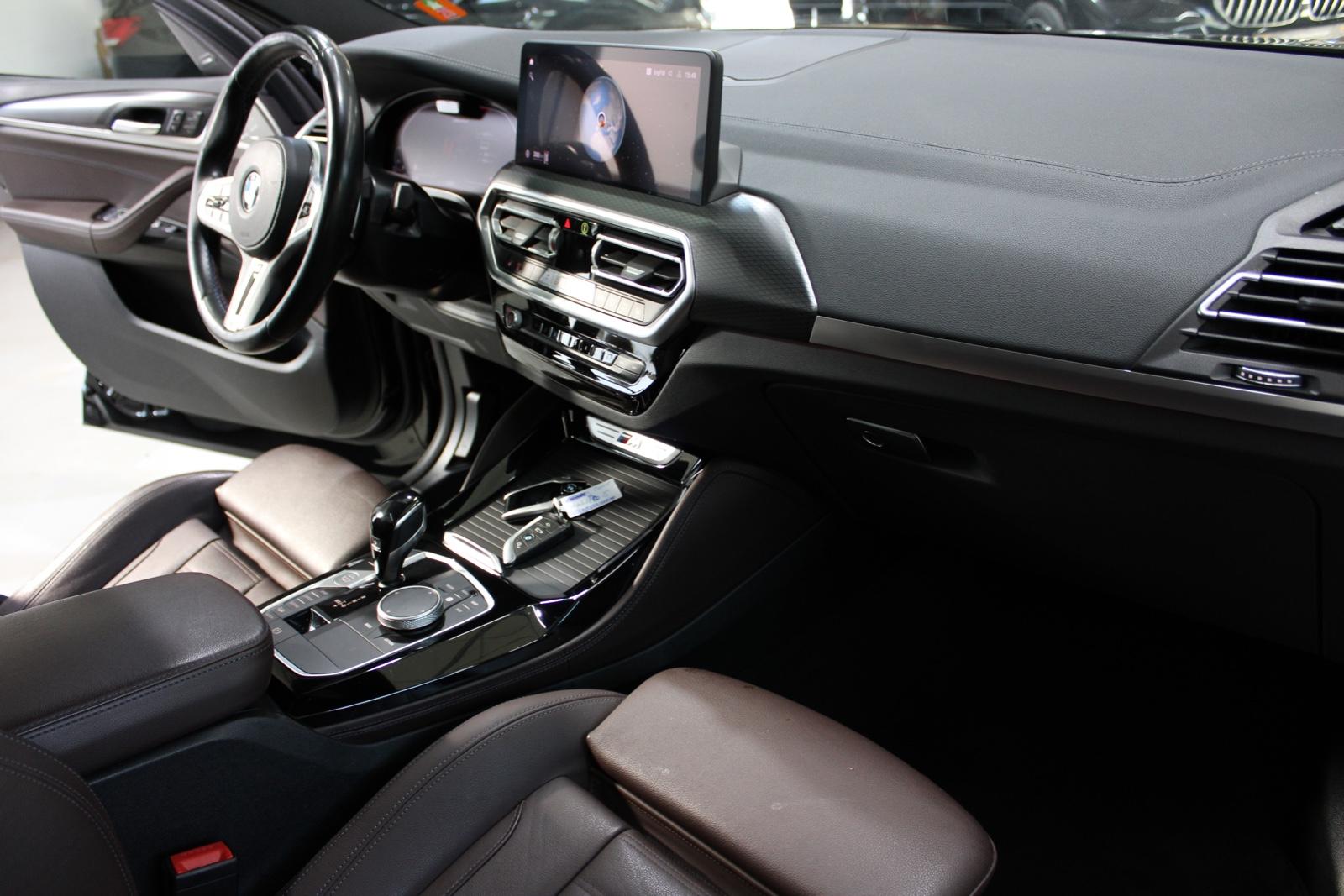 BMW X4 M40d G02 Leder Vernasca/Mokka Dekorsteppung full